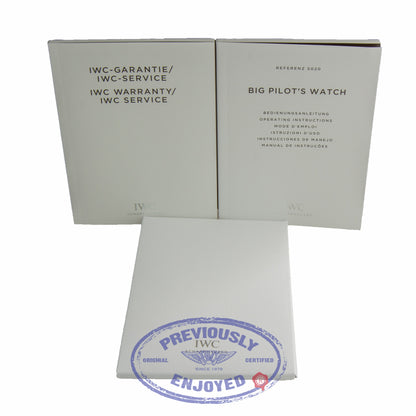 IWC Blue Dial Automatic "Boutique Rodeo Edition" 46mm IW502003 LH13AV- Beverly Hills Watch 