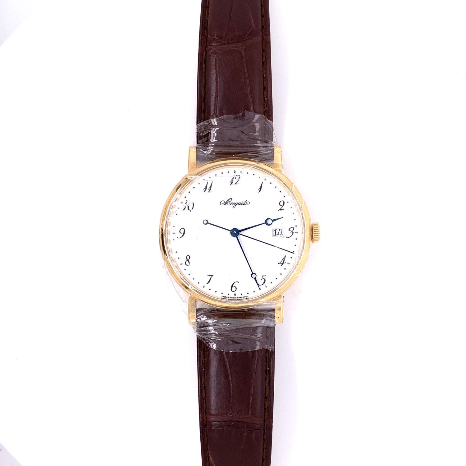 Breguet Classique Automatic White Dial 38mm Yellow Gold 5177BA/29/9V6 LNJJUM - Beverly Hills Watch