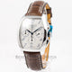 Longines Evidenza Stainless Steel Chronograph White Dial Leather Strap Watch L26434734 Beverly Hills Watch Company Watches