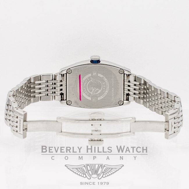 Longines Evidenza Stainless Steel Bracelet Diamond Bezel White Arabic Numeral Dial Ladies Watch L21420736 Beverly Hills Watch Company Watches