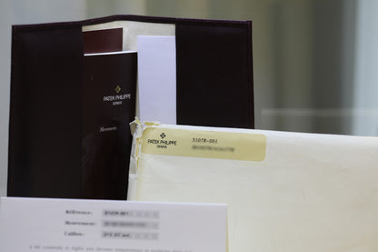 Patek Philippe Calatrava 37MM Rose Gold Silver Dial Automatic 5107R LR5X9V