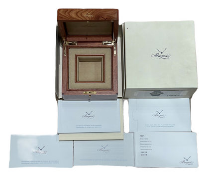 Breguet Marine White Gold Chronograph 5827BB/12/5ZU - Beverly Hills Watch Company