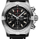 Breitling Super Avenger 45mm Stainless Steel Black Dial A13375101B1X2 - Beverly Hills Watch Company