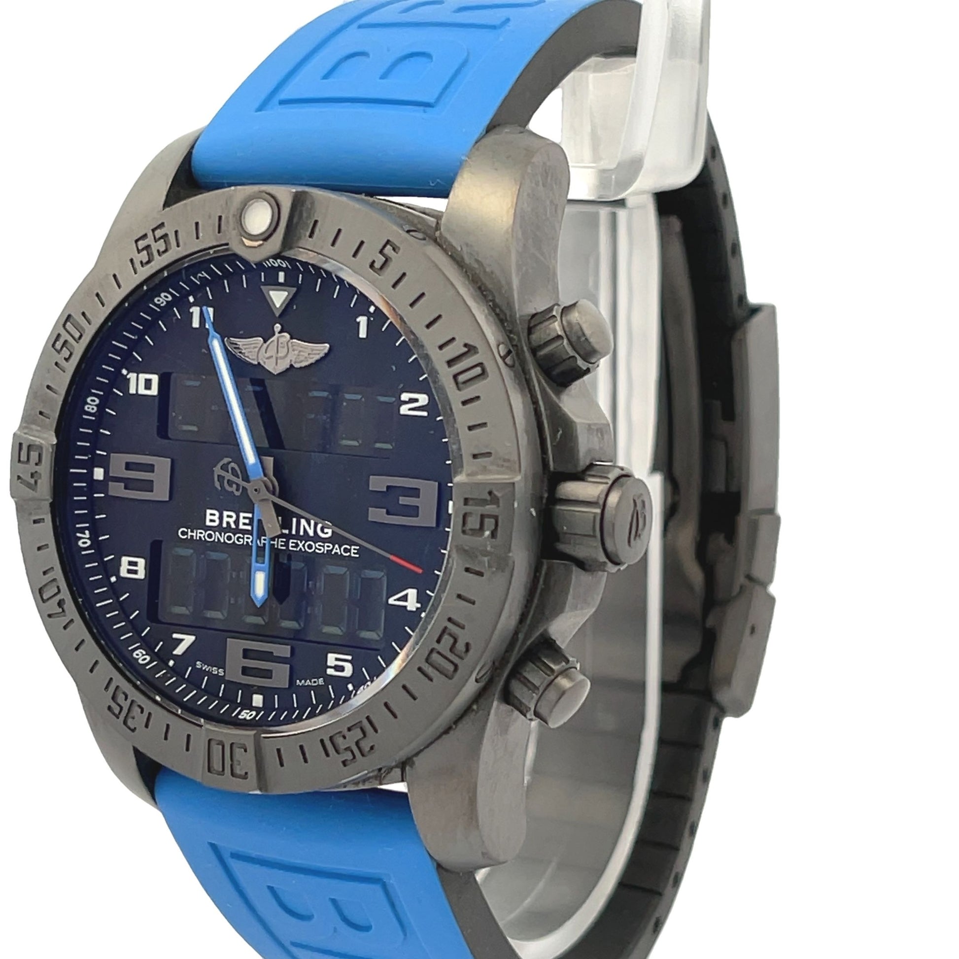 Breitling Exospace B55 Black Titanium 46mm VB5510H2/BE45 - Beverly Hills Watch Company