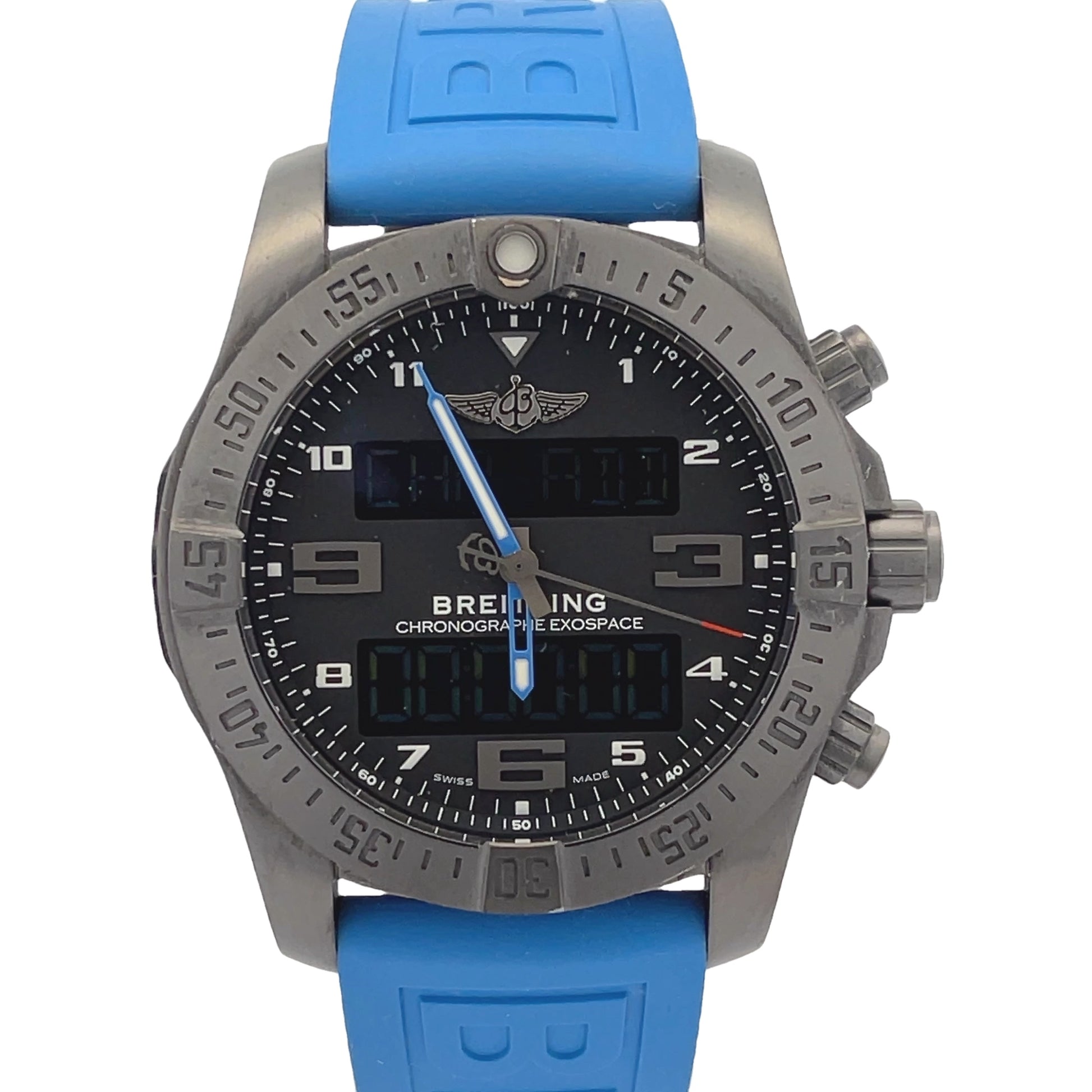 Breitling Exospace B55 Black Titanium 46mm VB5510H2/BE45 - Beverly Hills Watch Company