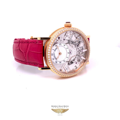 Breguet Tradition Rose Gold 37mm Ladies Watch 7038BR/18/9V6.D00D MAD7ZN - Beverly Hills Watch Company