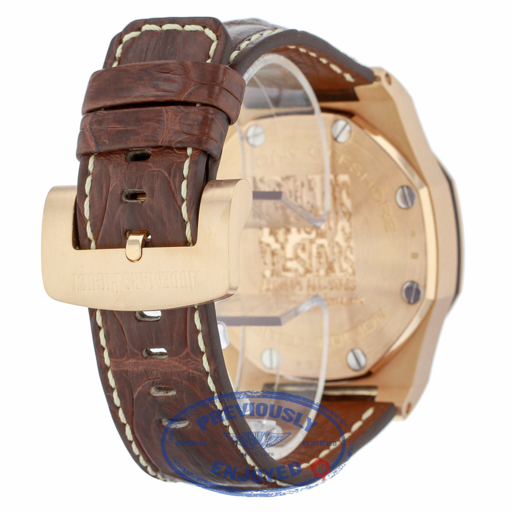 Audemars Piguet Royal Oak Offshore Gold Rose Chronograph Arnold All-Star 26158OR.OO.A801CR.01 - Beverly Hills Watch Company