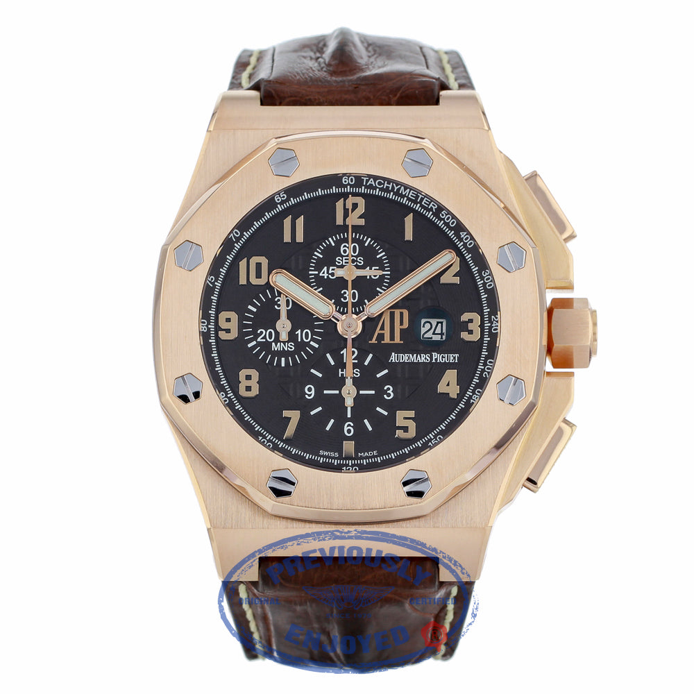 Audemars Piguet Royal Oak Offshore Gold Rose Chronograph Arnold