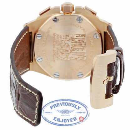 Audemars Piguet Royal Oak Offshore Gold Rose Chronograph Arnold All-Star 26158OR.OO.A801CR.01 - Beverly Hills Watch Company
