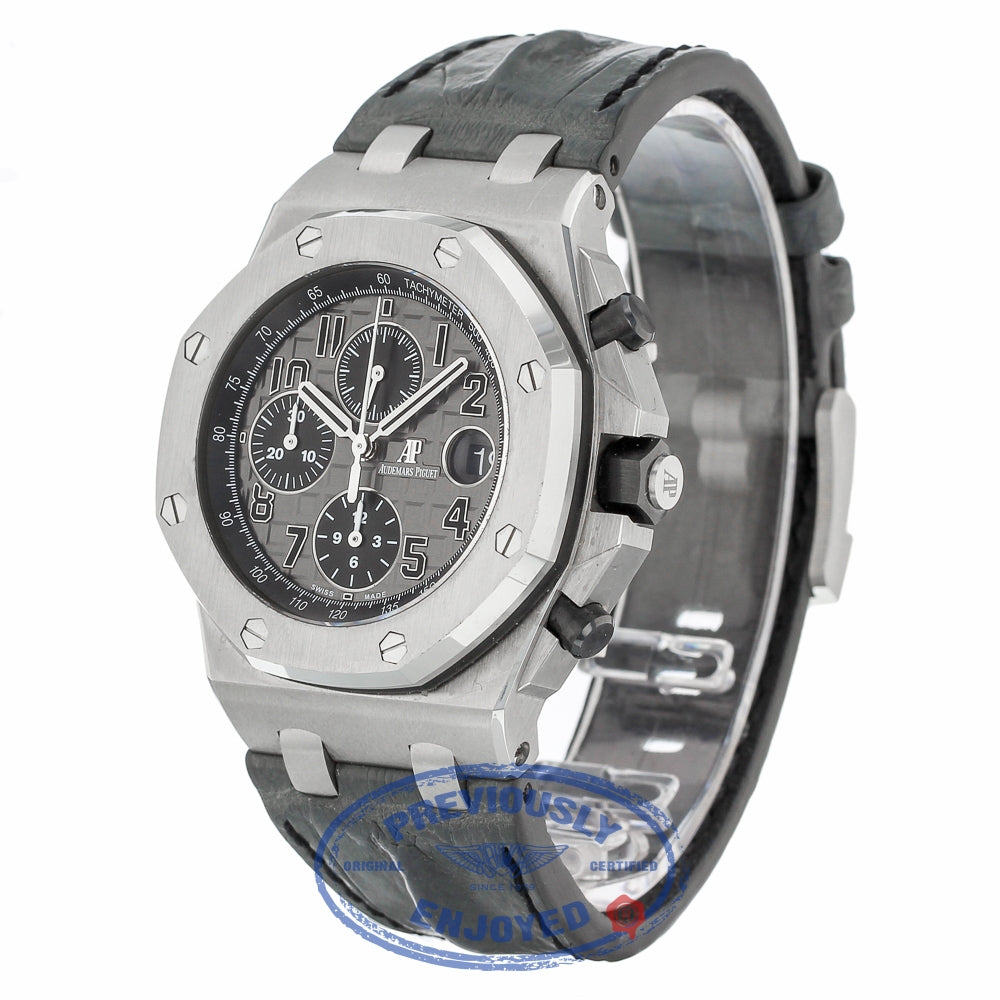 Audemars Piguet Royal Oak Offshore Slate Dial 42mm 26470ST.OO.A104CR.01 RT13TM - Beverly Hills Watch