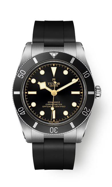 Tudor Black Bay 54 Stainless Steel 37mm Rubber M79000N-0002 - Beverly Hills Watch Company