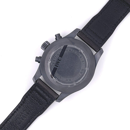 IWC Pilot Chronograph Ceratanium Tribute To 3705 IW387905 - Beverly Hills Watch Company