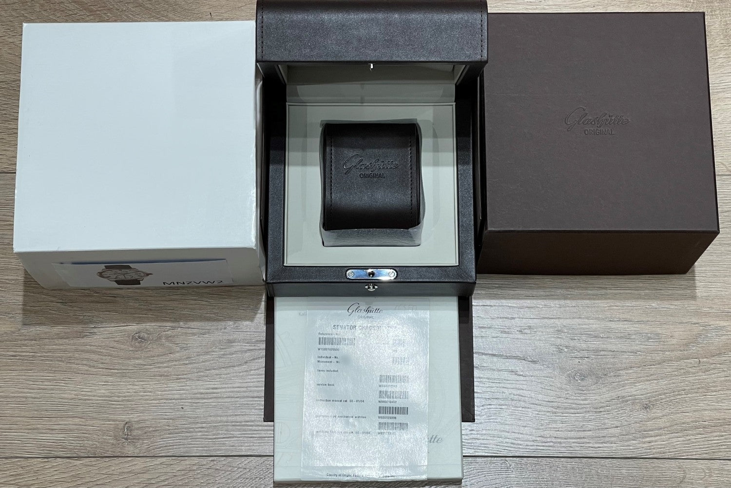 Glashutte Original Senator Chronometer Red Gold Manual Wind 1-58-01-02-05-50 - Beverly Hills Watch Company