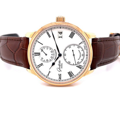 Glashutte Original Senator Chronometer Red Gold Manual Wind 1-58-01-02-05-50 - Beverly Hills Watch Company