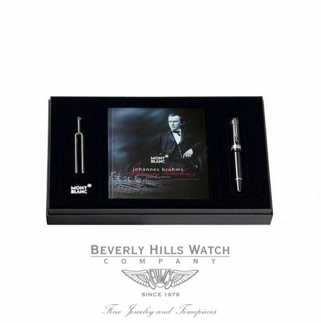 Montblanc Donation Pen Johannes Brahms Ballpoint Pen 107452 GAQGWG - Beverly Hills Watch Store
