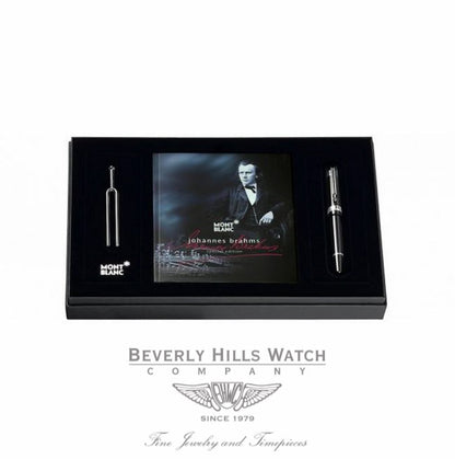 Montblanc Donation Pen Johannes Brahms Ballpoint Pen 107452 GAQGWG - Beverly Hills Watch Store