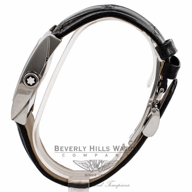 Montblanc Ladies Profile Steel Jewelry Collection Mother of Pearl Diamond Dial Stainless Steel 36128 6949 - Beverly Hills Watch Company Watch Store