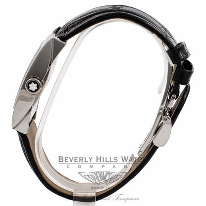 Montblanc Ladies Profile Steel Jewelry Collection Mother of Pearl Diamond Dial Stainless Steel 36128 6949 - Beverly Hills Watch Company Watch Store