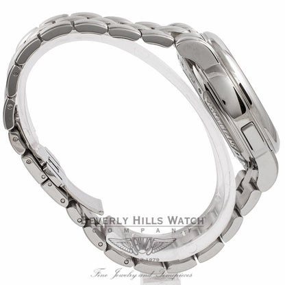 Montblanc Nicolas Rieussec Monopusher Chronograph Stainless Steel Anthracite Dial 102336 17633 - Beverly Hills Watch Store