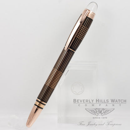 Montblanc Starwalker Red Gold Metal Fountain Pen 106867 Beverly Hills Watch Company Pen Store