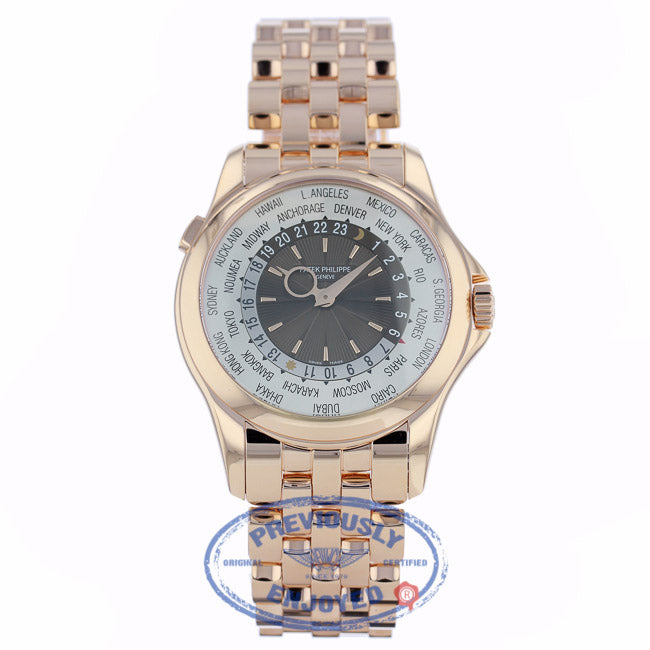 Patek Philippe Complications World Time 5130/1R-001 MTH3Q4 - Beverly Hills Watch Company