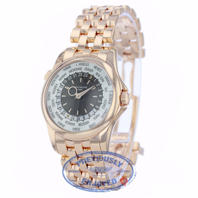 Patek Philippe Complications World Time 5130/1R-001 MTH3Q4 - Beverly Hills Watch Company