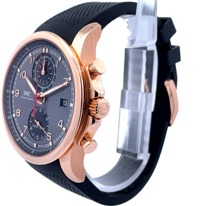 IWC Yacht Club Red Gold 43mm Slate Dial IW390505 - Beverly Hills Watch Company