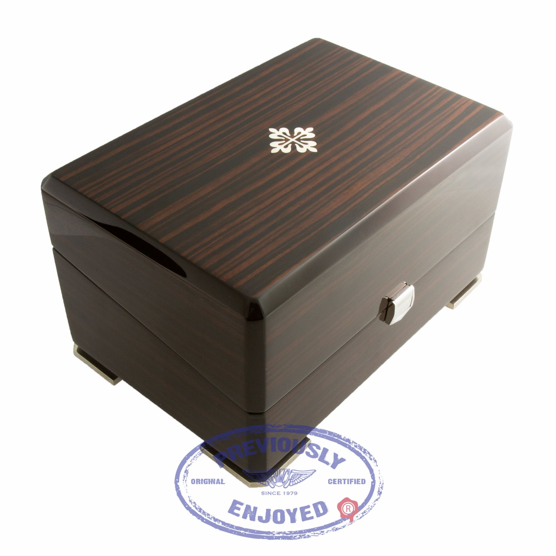 Patek Philippe Grand Complications Perpetual 37mm Platinum Blue Dial 5140P-001 MXD9JF - Beverly Hills Watch Company