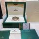 Rolex Day-Date 36mm Everose President Meteorite Diamond 118235 - Beverly Hills Watch Company