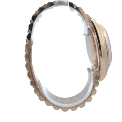 Rolex Day-Date 36mm Everose President Meteorite Diamond 118235 - Beverly Hills Watch Company