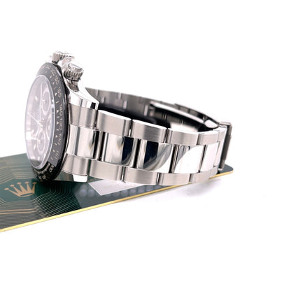 Rolex Daytona Ceramic and Stainless Steel Black Dial 116500LN - Beverly Hills Watch Company