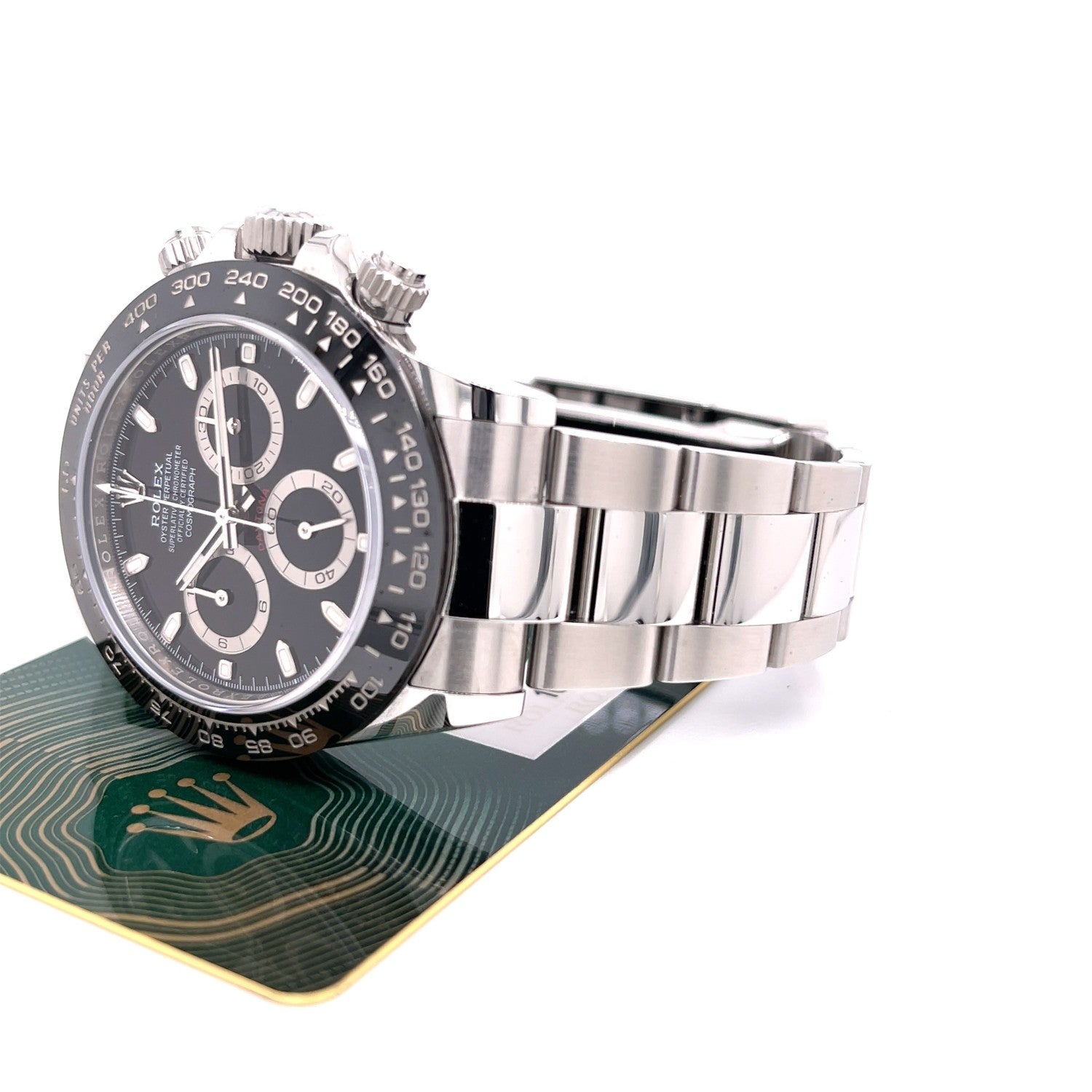 Rolex Daytona Ceramic and Stainless Steel Black Dial 116500LN - Beverly Hills Watch Company