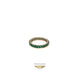 NAIRA & C EMERALD STACKABLE ETERNITY BAND WHITE GOLD NV5UZF