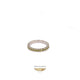 NAIRA & C YELLOW SAPPHIRE STACKABLE ETERNITY BAND WHITE GOLD 2664