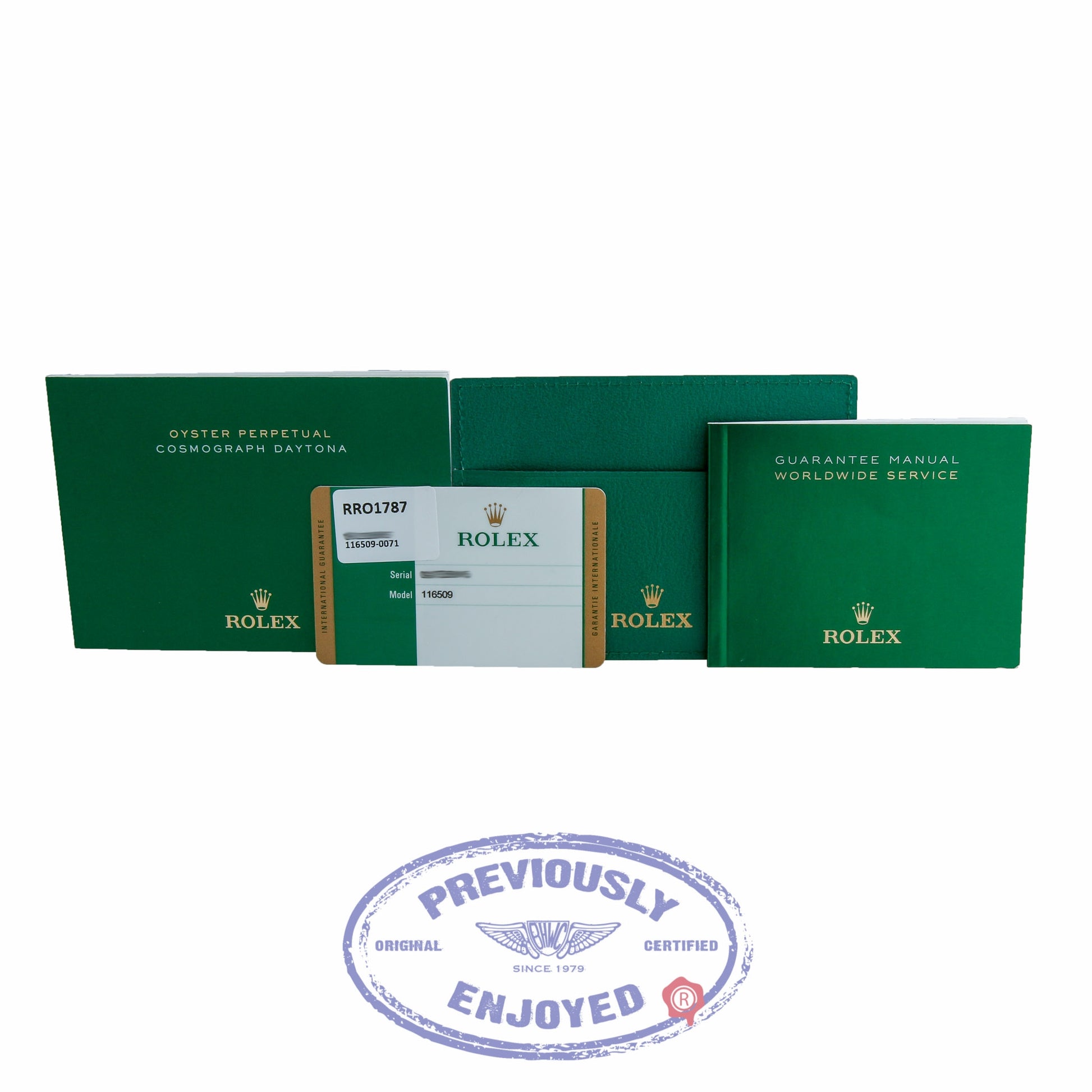 Rolex Daytona Chronograph 18K White Gold Oyster Bracelet Blue Dial 116509 NAL7U6 - Beverly Hills Watch