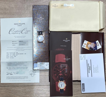 Patek Philippe Perpetual Retrograde 36mm Rose Gold 5059r-001 NAP1LM - Beverly Hills Watch Company