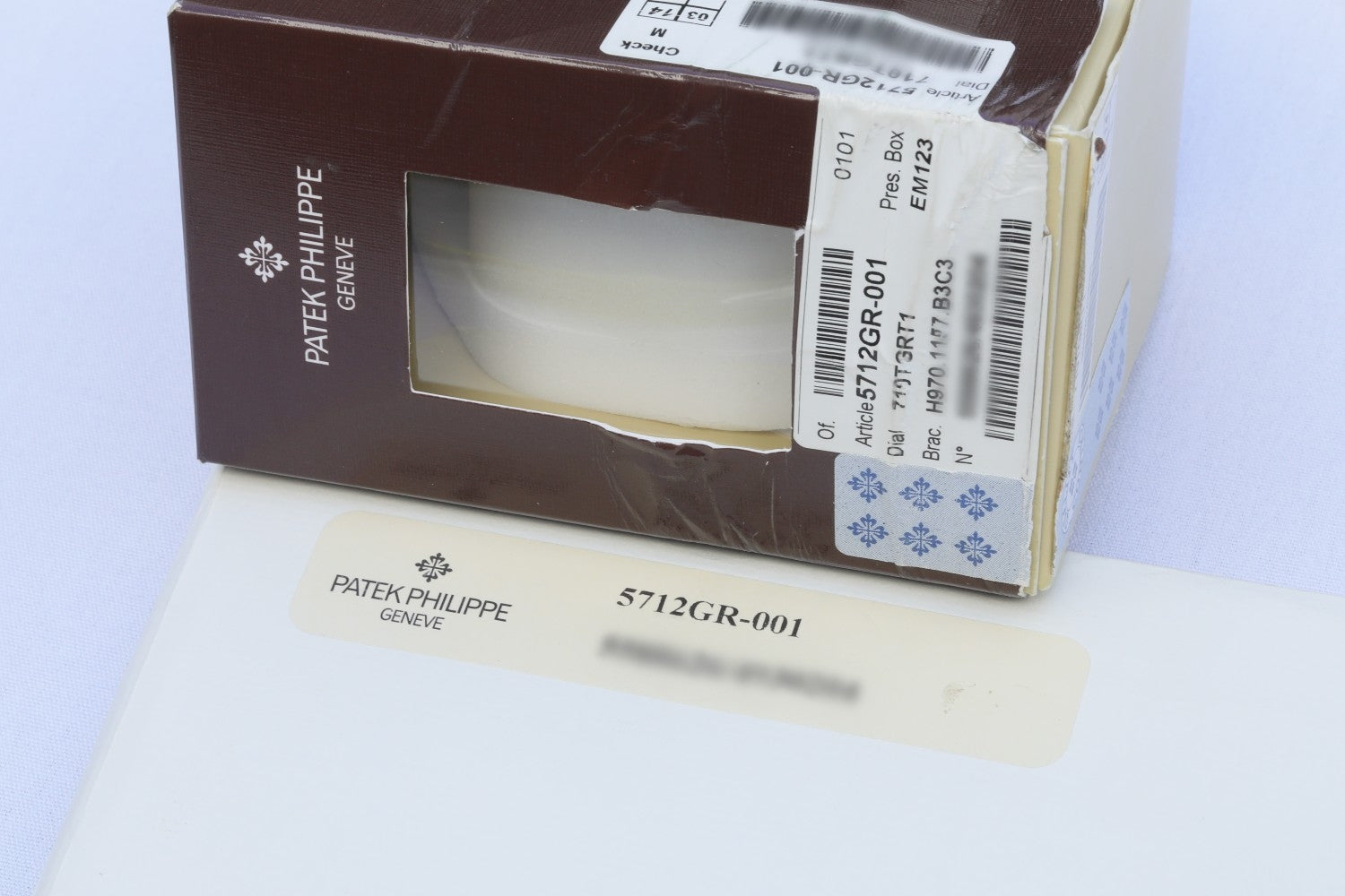 Patek Philippe Nautilus Rose Gold and Stainless Power Reserve Moon Dial 5712GR-001 - Beverly Hills Watch Company