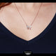 Designs by Naira Diamond Butterfly Rose Gold Chain Necklace 38699H 8WUYW9 - Beverly Hills Jewelry Store