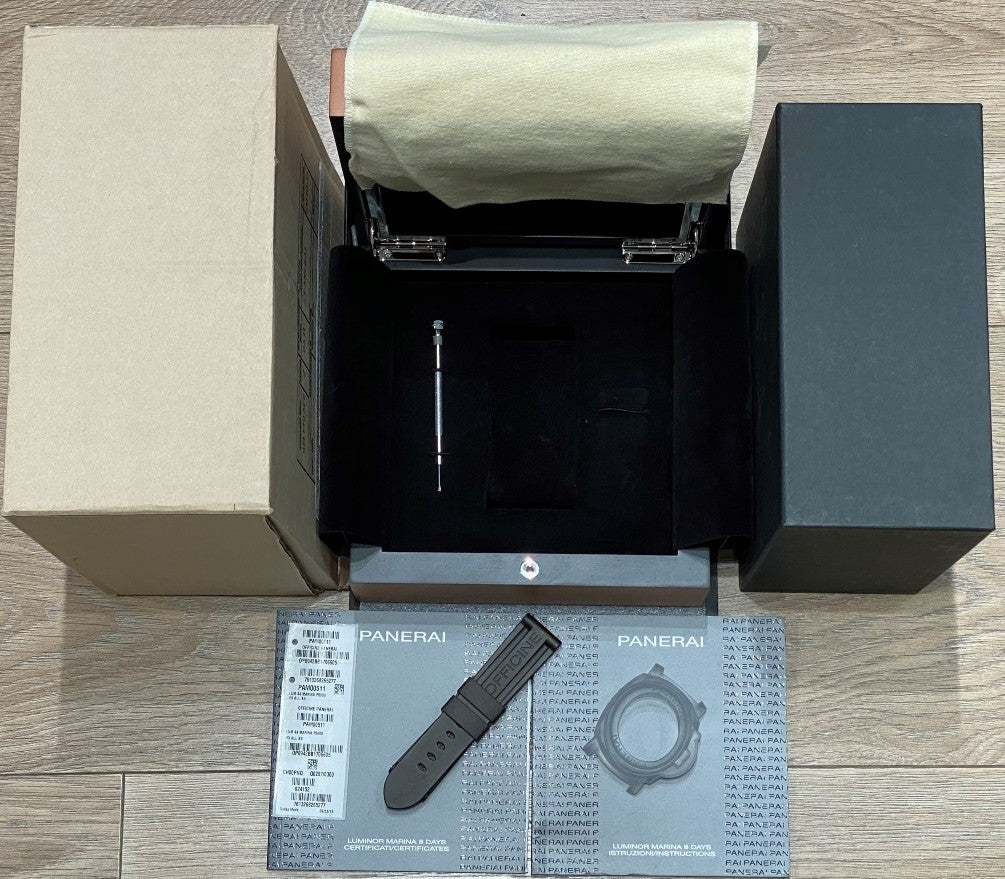 Panerai Luminor Marina 44mm 8 Day Oro Rosso PAM00511 NEJHV3