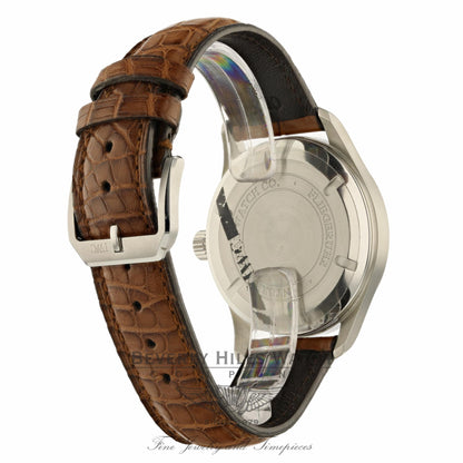 IWC Spitfire Mark XVI 39mm Silver Dial IW325502 T25XVP - Beverly Hills Watch Company