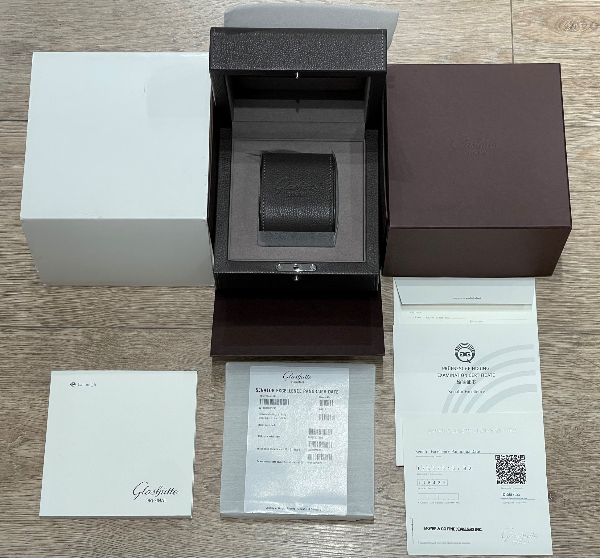 Glashutte Original Senator Excellence Panorama Date 1-36-03-04-02-30 - Beverly Hills Watch Company