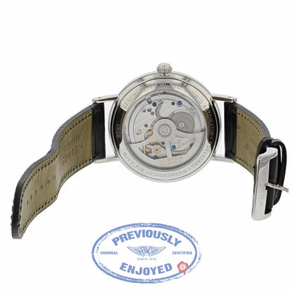 Nomos Glashutte Ludwig Datum 40mm Stainless Steel Black Dial 272 FQHN6U - Beverly Hills Watch