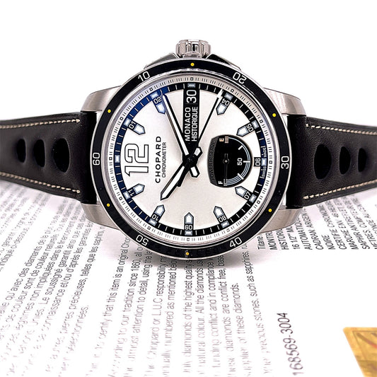 Chopard Grand Prix Monaco Historique Power Control 168569-3004 - Beverly Hills Watch Company