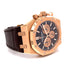 Audemars Piguet Royal Oak 41mm Rose Gold Chronograph Brown Dial 26331OR.OO.D821CR.01 - Beverly Hills Watch Company