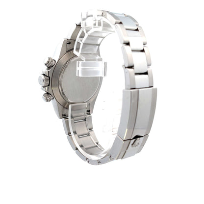 Rolex Daytona Stainless Steel Black Dial 116520 - Beverly Hills Watch Company