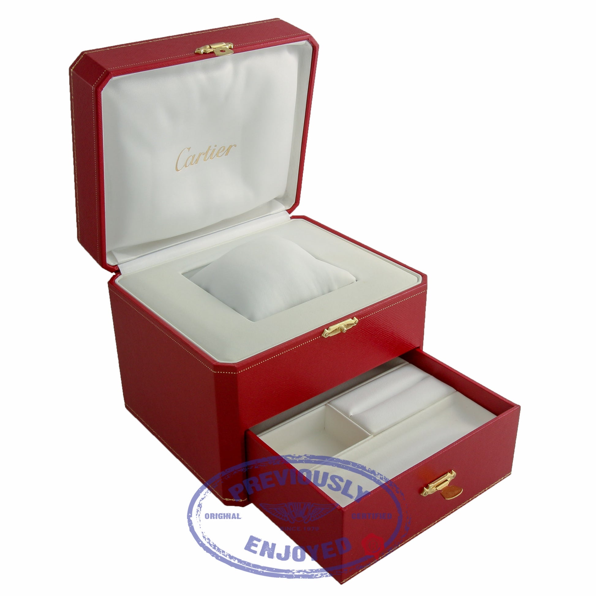 Cartier Ballon Bleu 36mm Medium Yellow Gold Diamond Bezel WE9004Z3 NY5YJP - Beverly Hills Watch Company