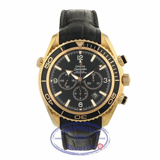Omega Seamaster 45.5mm Planet Ocean 600m Co-Axial Chronograph Rose Gold 222.63.46.50.01.001 ZJMPKK - Beverly Hills Watch Company
