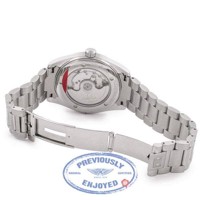 Omega Seamaster Aqua Terra Coaxial Stainless Steel Black Dial 2503500 GEFPQB - Beverly Hills Watch Company Watch Store