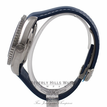 Omega Seamaster Planet Ocean 45MM Titanium Blue Dial Rubber Strap 232.92.46.21.03.001 KLZLV2 - Beverly Hills Watch Company Watch Store