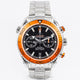 Omega Seamaster Planet Ocean Chronograph Black Dial Orange Bezel Caliber 9300 Dive Watch 232.30.46.51.01.002 Beverly Hills Watch Company Watch Store